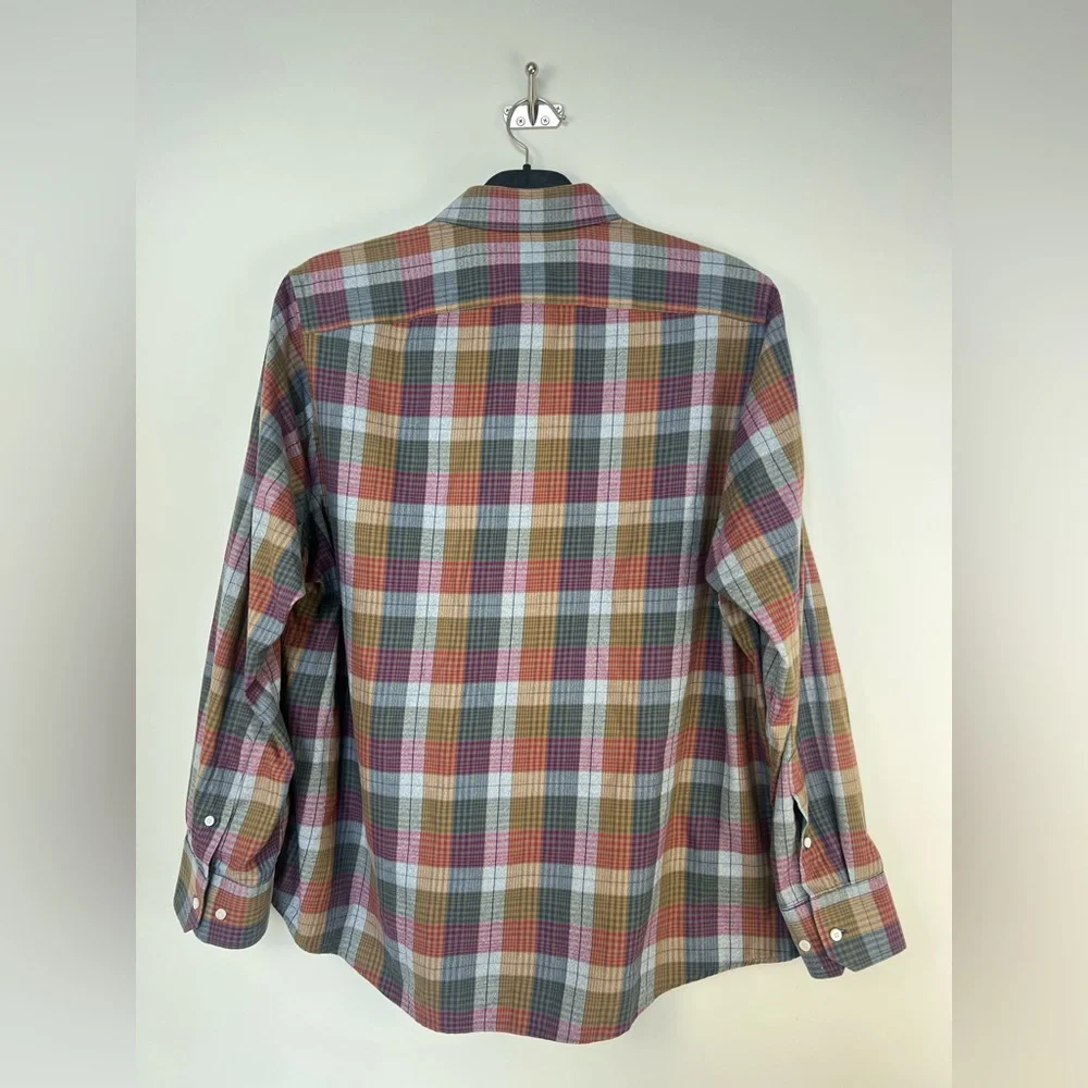 Indochino Made For You Custom Shirt‎ - Multicolor Plaid (XL)